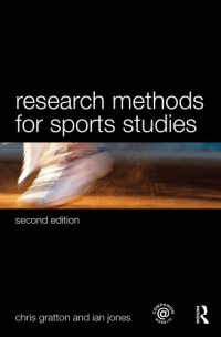 cover of the book Research methods for sports studies