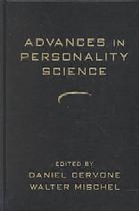 cover of the book Advances in personality science