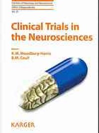 cover of the book Clinical trials in the neurosciences 15 tables