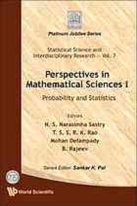 cover of the book Perspectives in mathematical sciences