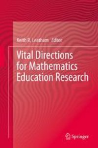 cover of the book Vital directions for mathematics education research