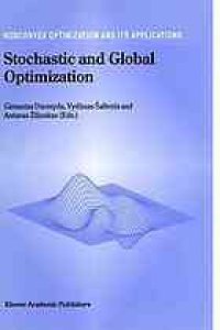 cover of the book Stochastic and global optimization