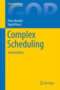 cover of the book Complex Scheduling