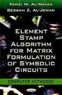 cover of the book Element stamp algorithm for matrix formulation of symbolic circuits