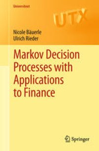 cover of the book Markov decision processes with applications to finance