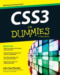 cover of the book CSS3 for dummies