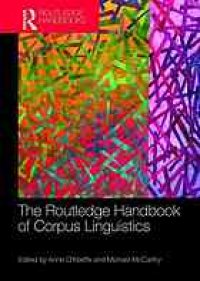 cover of the book The Routledge handbook of corpus linguistics