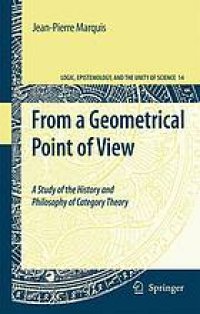 cover of the book From a Geometrical Point of View: A Study of the History and Philosophy of Category Theory