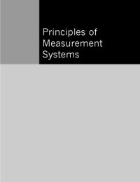 cover of the book Principles of measurement systems