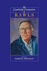 cover of the book The Cambridge companion to Rawls