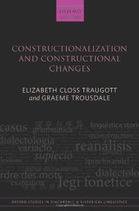 cover of the book Constructionalization and Constructional Changes