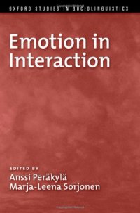 cover of the book Emotion in Interaction