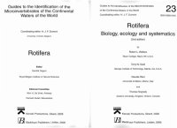 cover of the book Rotifera : biology, ecology and systematics