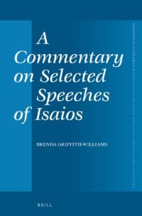 cover of the book A Commentary on Selected Speeches of Isaios