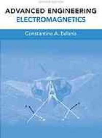 cover of the book Advanced engineering electromagnetics