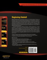 cover of the book Beginning Haskell : A Project-Based Approach