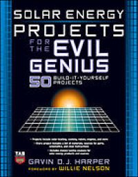 cover of the book Solar energy projects for the evil genius