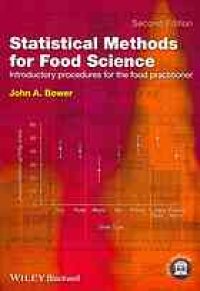 cover of the book Statistical methods for food science : introductory procedures for the food practitioner