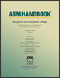 cover of the book ASM Handbook - Beryllium and Beryllium Alloys