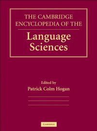 cover of the book The Cambridge Encyclopedia of the Language Sciences