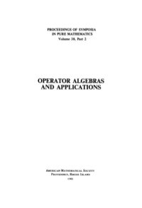 cover of the book Operator Algebras and Applications