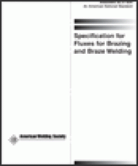 cover of the book Specification for Fluxes for Brazing and Braze Welding