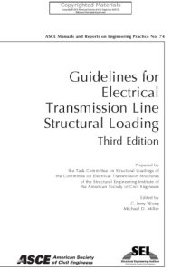 cover of the book Guidelines for Electrical Transmission Line Structural Loading