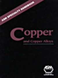 cover of the book ASM Specialty Handbook - Copper and Copper Alloys