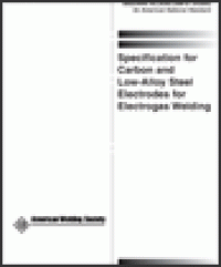 cover of the book Specification for Carbon and Low-Alloy Steel Electrodes for Electrogas Welding