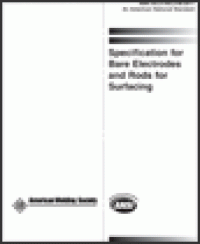 cover of the book Specification for Bare Electrodes and Rods for Surfacing