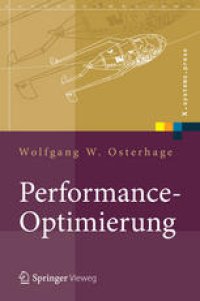 cover of the book Performance-Optimierung: Systeme, Anwendungen, Geschäftsprozesse