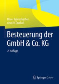 cover of the book Besteuerung der GmbH & Co. KG