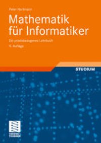 cover of the book Mathematik für Informatiker: Ein praxisbezogenes Lehrbuch