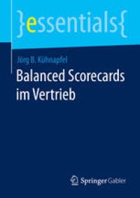 cover of the book Balanced Scorecards im Vertrieb