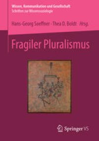 cover of the book Fragiler Pluralismus