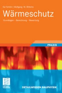 cover of the book Wärmeschutz: Grundlagen – Berechnung – Bewertung