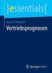 cover of the book Vertriebsprognosen