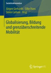 cover of the book Globalisierung, Bildung und grenzüberschreitende Mobilität