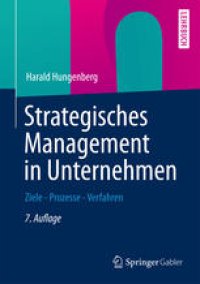 cover of the book Strategisches Management in Unternehmen: Ziele - Prozesse - Verfahren