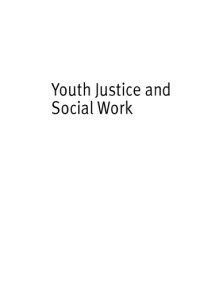 cover of the book Youth justice and social work