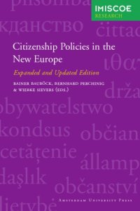 cover of the book Citizenship Policies in the New Europe