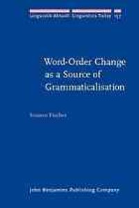 cover of the book Word-order change as a source of grammaticalisation