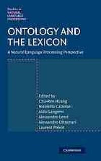 cover of the book Ontology and the lexicon : a natural language processing perspective