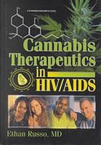 cover of the book Cannabis therapeutics in HIV/AIDS