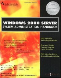 cover of the book Windows 2000 Server System Administration Handbook