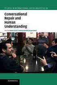 cover of the book Conversational Repair and Human Understanding