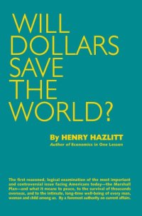 cover of the book Will Dollars Save the World? (1947)