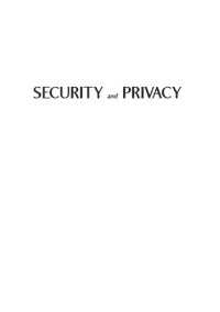 cover of the book Security and Privacy: Global Standards for Ethical Identity Management in Contemporary Liberal Democratic States