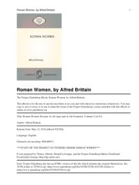 cover of the book Roman Women