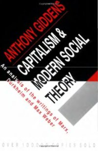 cover of the book Capitalism and Modern Social Theory: An Analysis of the Writings of Marx, Durkheim and Max Weber